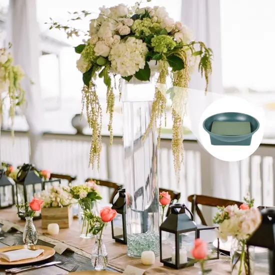 6.3 Inch Round Floral Foam 24 Sets {2}