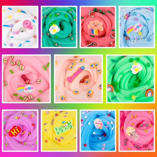 11 Pack Cloud Slime Kit for Kids {2}