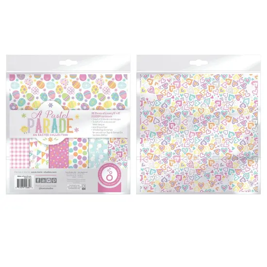 Tonic Studios Art Pad 8"X8"-A Pastel Parade {3}