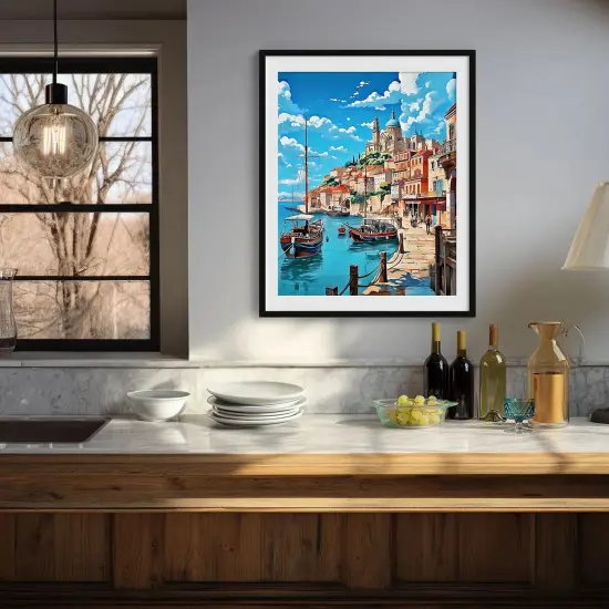 Landscape Paint by Number Canvas for Adults (16x20inch) {2}