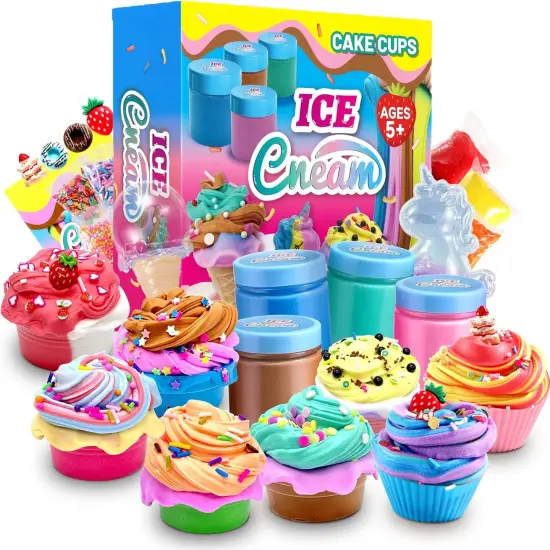Unicorn Ice Cream Slime Kit {1}