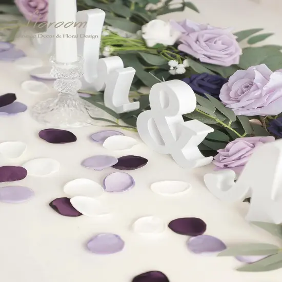300pcs Faux Rose Petals (Charming Lilac) {4}