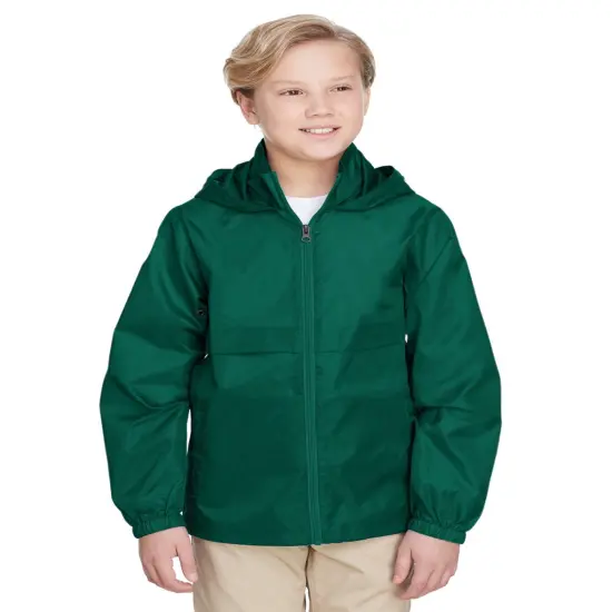 Team 365&reg; Youth Zone Protect Lightweight Jacket SPORT FOREST {1}