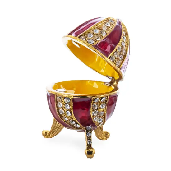 Red Crystal Spire Royal Inspired Imperial Egg 2.5 Inches {4}