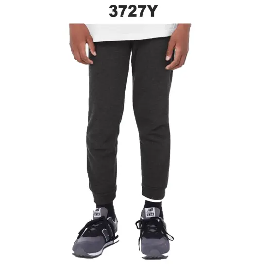 BELLA + CANVAS&reg; Youth Jogger Sweatpants - 3727Y {3}