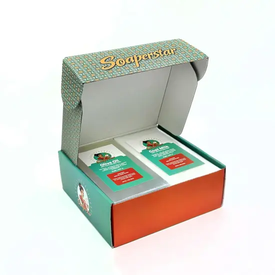 Olive Oil & Goat Milk Melt and Pour Soap Base Kit with Free 50+10 Exclusive Soap Recipes E-Book - Vegan, SLS-Free, Cruelty-Free Soap Making Supplies for DIY &ndash; Premium Quality, 100% Natural {3}