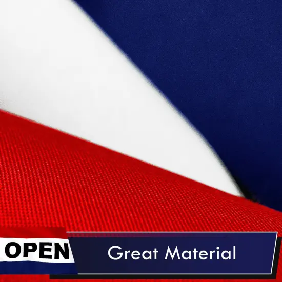 Open Sign Flag 75D Printed Polyester 3x5 Ft {4}