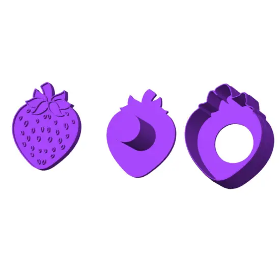 Strawberry cake pop mold {3}