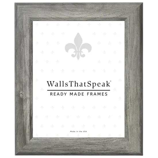 Arthur 1.5", Gray Barnwood Picture Frame by wallsthatspeak {1}