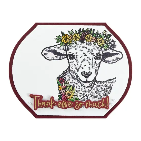 Spellbinders BetterPress Plate & Die Set by Justine Dvorak-Cotton Ball {4}