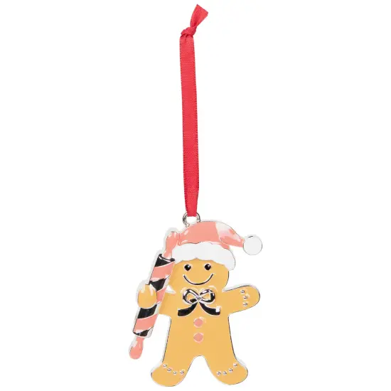 Northlight Gingerbread Man with Rolling Pin Christmas Ornament - 3" Brown {3}