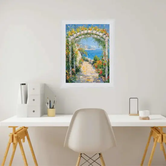 Brushed Silver Metal Pewter Picture Frame 24x36 frame {4}