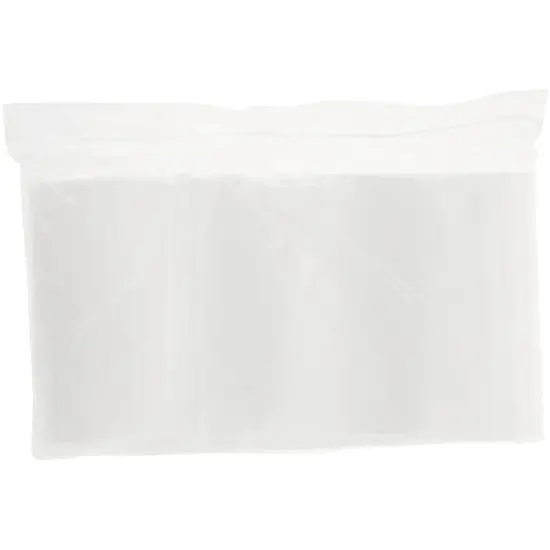 Plymor 6" x 8", 4 Mil with Hang-Hole Heavy Duty Zipper Reclosable Plastic Bags {4}