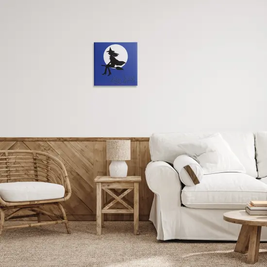 Stupell Industries Sassy Witch & Full Moon Canvas Design by Sazerelli Designs {2}