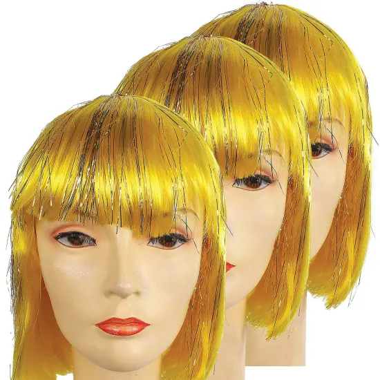 Bargain China Doll with Tinsel Wig {1}