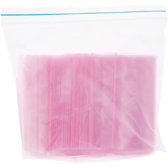 Plymor 4" x 8" (Pack of 100), 2 Mil Anti-Static Zipper Reclosable Plastic Bags {4}