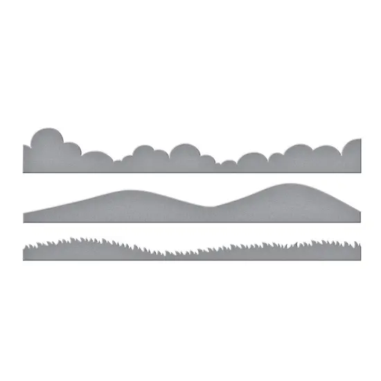Spellbinders Etched Dies from On the Farm-Landscape Edges {3}