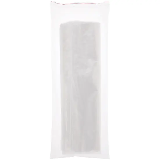 Plymor 24" x 24" (Pack of 50), 2 Mil White-Block Zipper Reclosable Plastic Bags {4}