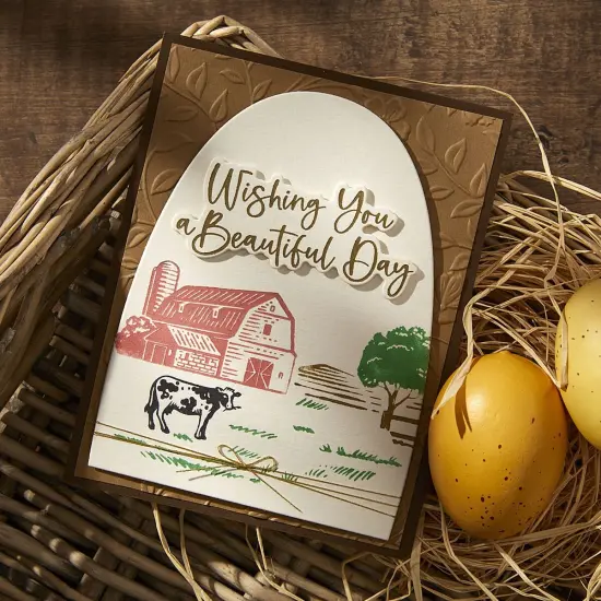 Spellbinders BetterPress Plate & Die Set by Justine Dvorak-Farm Sweet Farm {5}