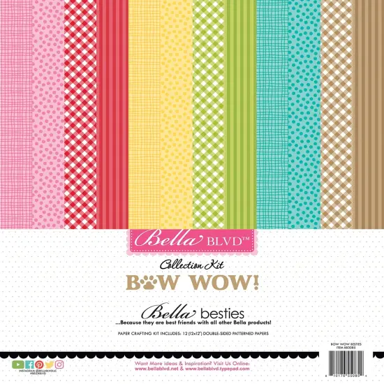 Bella Blvd Besties Collection Kit 12"X12"-Bow Wow {1}