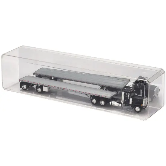 Pioneer Plastics 633C Clear Plastic Display Case for 1:64 Scale Trucks (Mirrored), 15.625" W x 3.5" D x 3" H (Mailer Box) {3}