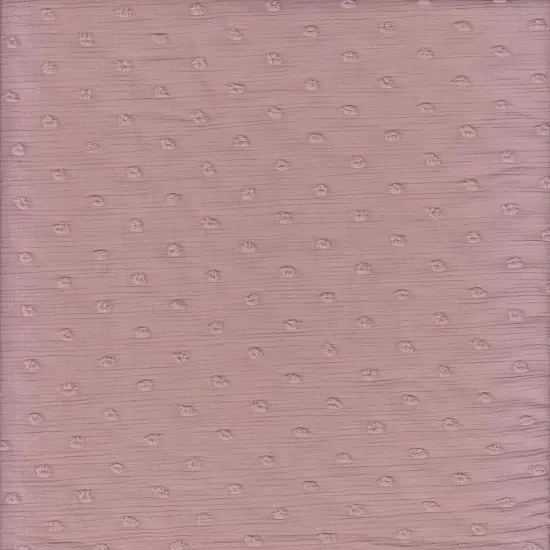 Waffle Swiss Dot Sheer Chiffon Fabric 1 Yard Woven Drapery Material, 59/60" Width ROSE PALE {1}