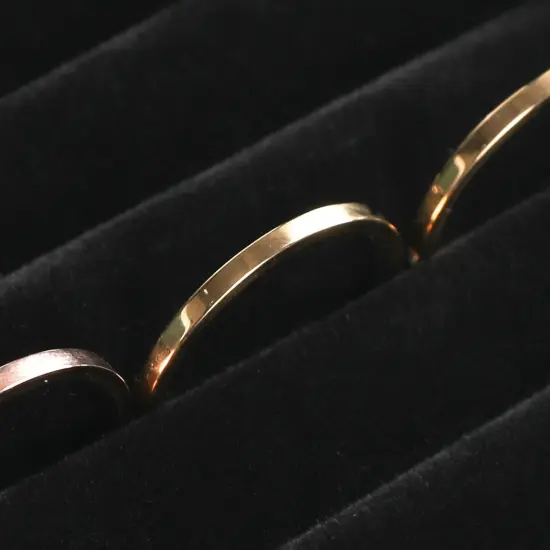 7 Slot Rings/Earring Organizer Tray with Clear Lid Jewelry Box {5}