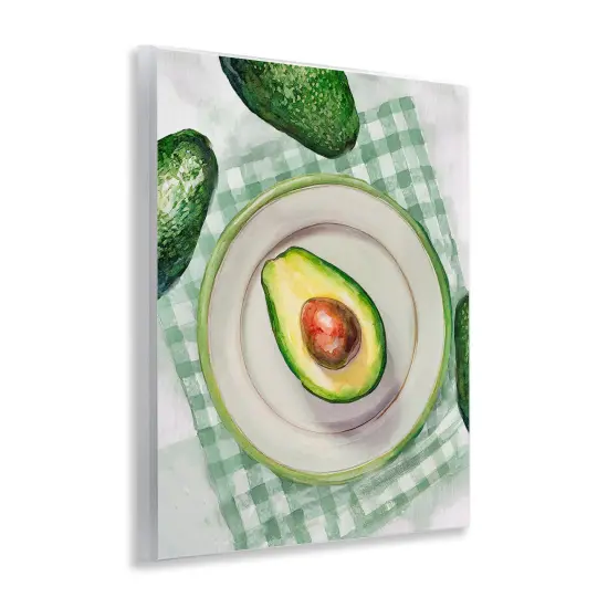 Stupell Industries Delicious Avocado on Plate Wall Plaque Design by Lil' Rue {3}