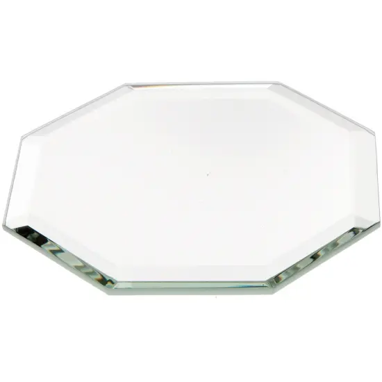 Plymor 3" Octagon, 3mm Thick Beveled Glass Mirror {1}