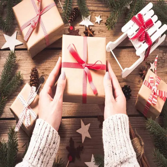 Brown Gift Boxes, 20 PCS Gift Boxes with Lids for Presents, Small Bridesmaid Box for Gifts, Wedding, Crafting, Recyclable, Easy Assemble Cardboard Boxes {4}