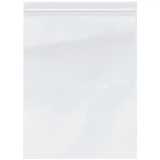 Plymor 10" x 13", 2 Mil Zipper Reclosable Plastic Bags {1}