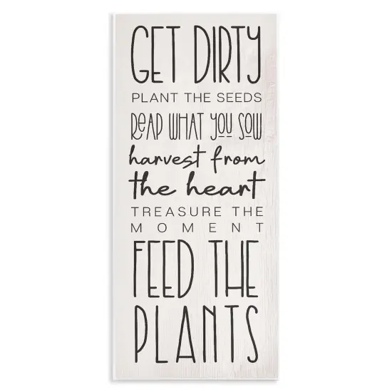 Stupell Industries Fun Garden Guidelines Wall Plaque Design by Lil' Rue {1}