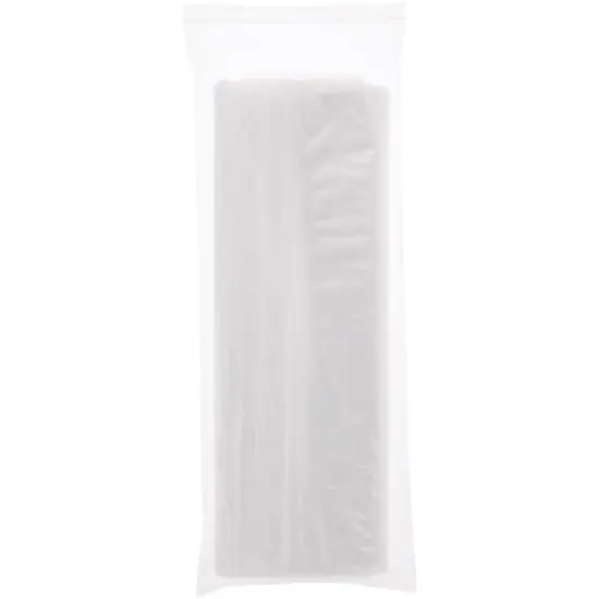 Plymor 20" x 24" (Pack of 50), 2 Mil White-Block Zipper Reclosable Plastic Bags {4}