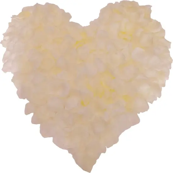 1000 PCS Separated Artificial Champagne Rose Petals for Romantic Night for her Set,Faux Champagne Flower Petals for Flower Girl Weddings {2}