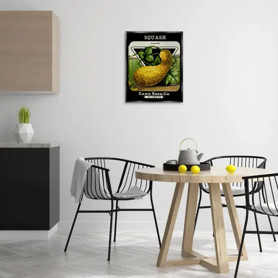 Stupell Industries Vintage Garden Squash Floating Frame Design by Lil' Rue {2}