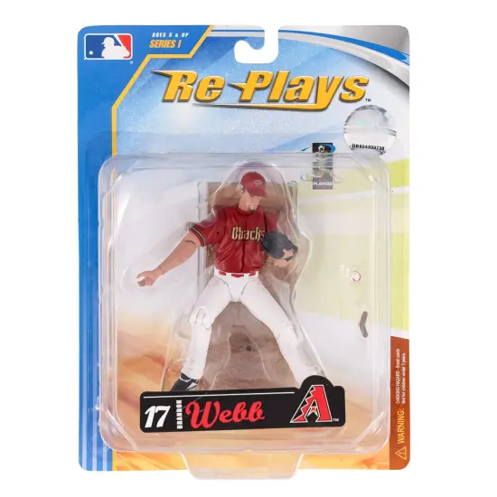 Major League Baseball 4" Action Figure Bradon Webb {3}
