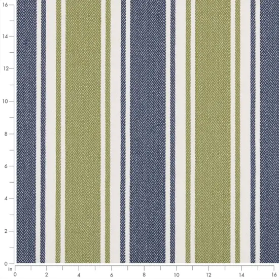 Leaf - Blue,Green Stripe Upholstery Fabric 54 Inches" {3}