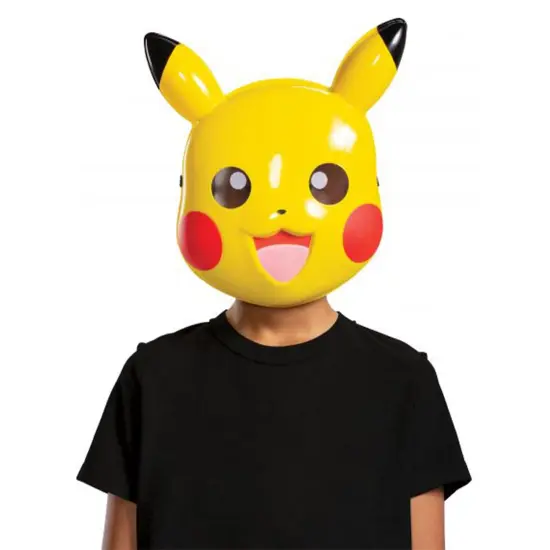 Pokemon Pikachu Child Half Mask | One Size {6}