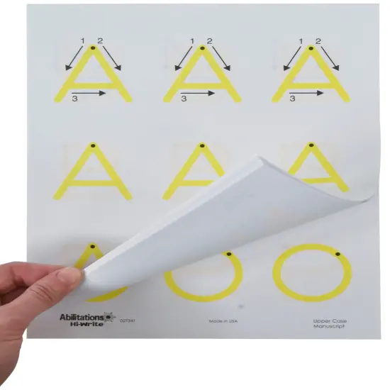 Abilitations Hi-Write Alphabet Paper, Uppercase, 100 Sheets {5}