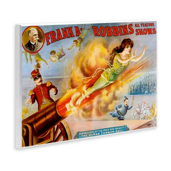 Stupell Industries Vintage Circus Advertisement Wall Plaque Design by Marcus Jules {3}