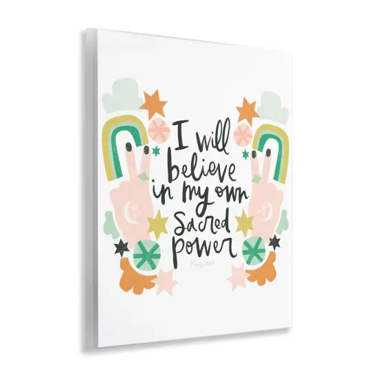 Stupell Industries Empowering Sacred Power Sentiment Wall Plaque Design by Mandy Ford Art + Illustration {3}