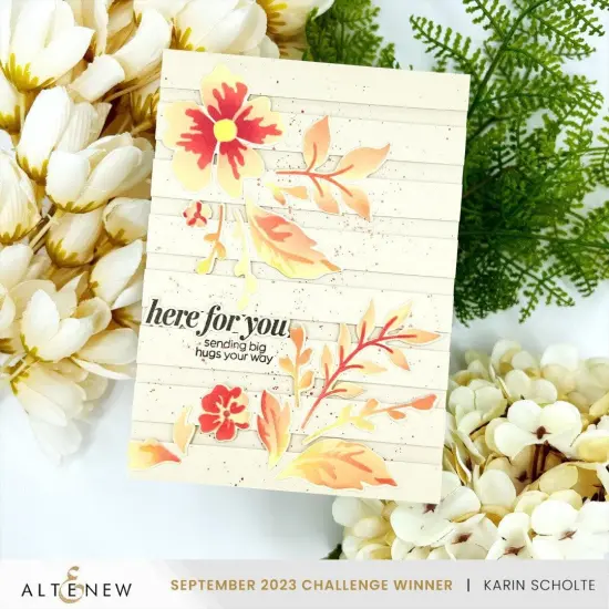Dynamic Duo: Painted Floral Swag & Add-on Die Bundle {5}