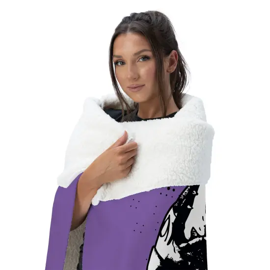 Warner Brothers Beetlejuice Silk Touch Sherpa Throw Blanket I Hate Sandworms {3}