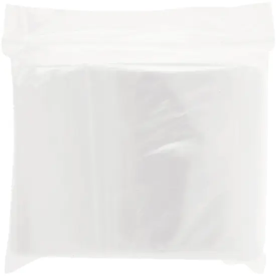 Plymor 4" x 3", 2 Mil Zipper Reclosable Plastic Bags {4}