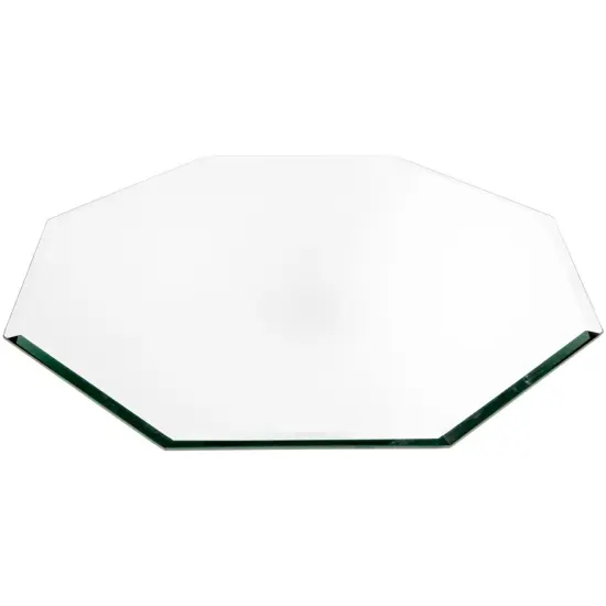 Plymor 18" Octagon, 5mm Thick Beveled Glass Mirror {1}