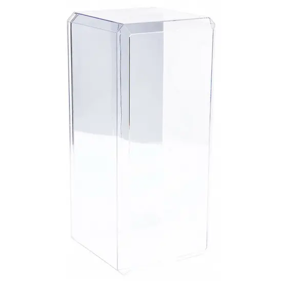 Pioneer Plastics 576CD-UV Clear Plastic Display Case for Large 1:18 Scale Cars (Mirrored, UV Resistant), 15.5" W x 7" D x 6" H (Mailer Box) {3}