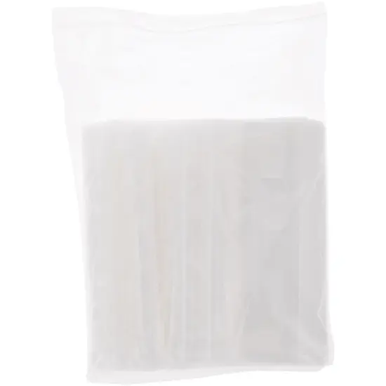 Plymor 10" x 15" (Pack of 100), 4 Mil Heavy Duty White-Block Zipper Reclosable Plastic Bags {4}