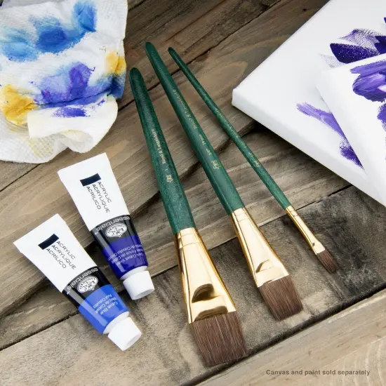 RSET-9143 | 3pc Camel Hair Wash Brush Set {5}