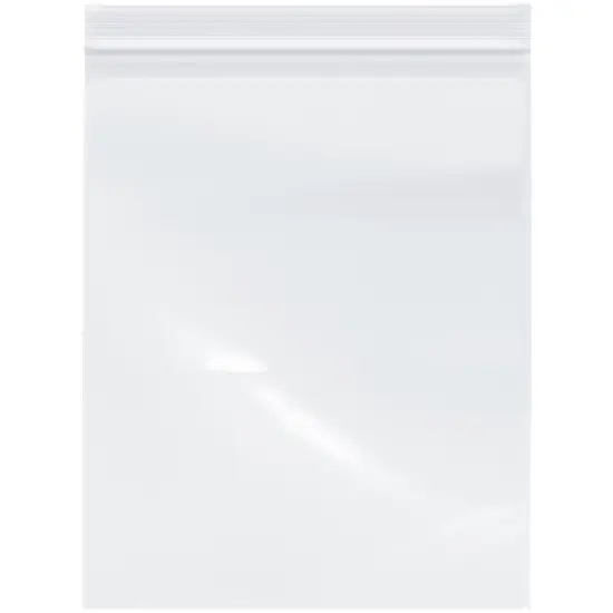 Plymor 8" x 10", 2 Mil Zipper Reclosable Plastic Bags {1}