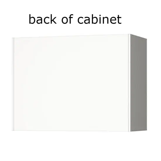 White Wall Cabinet with 16 inches Depth, Adjustable Shelf and Soft-Edge Doors {4}